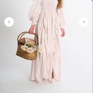 Selkie Blush Pink Maxi Dress